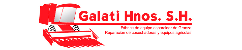 Logo de Galati Hnos SA Fabrica de Equipos de Esparcidor de Granza Reparación de Cosechadoras y Equipos Agrícolas