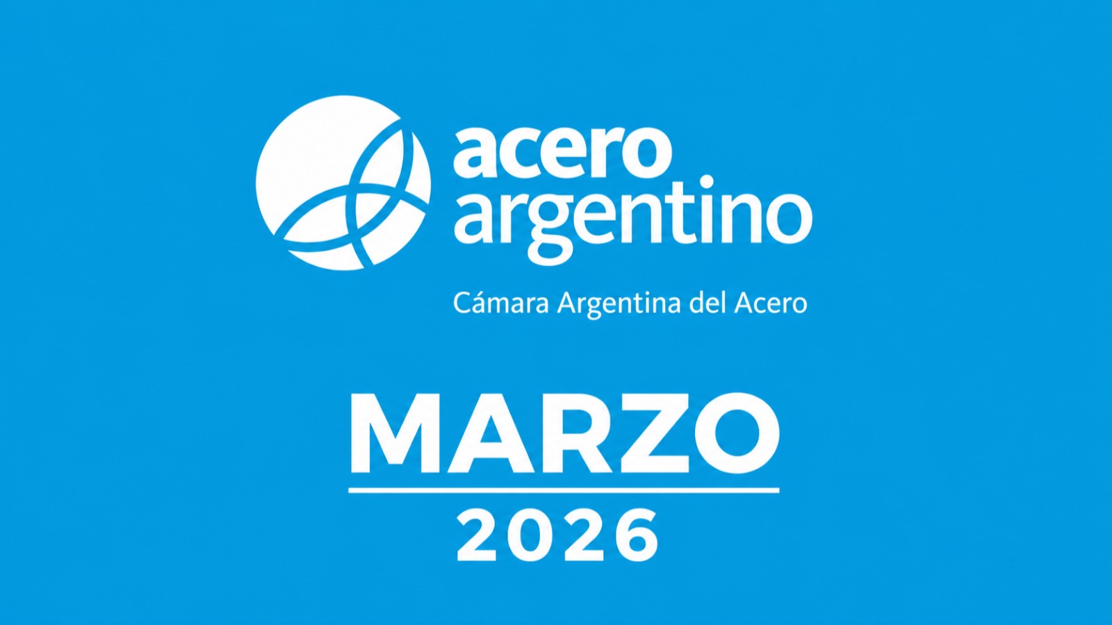 Colada de acero líquido en planta siderúrgica argentina, producción marzo 2026