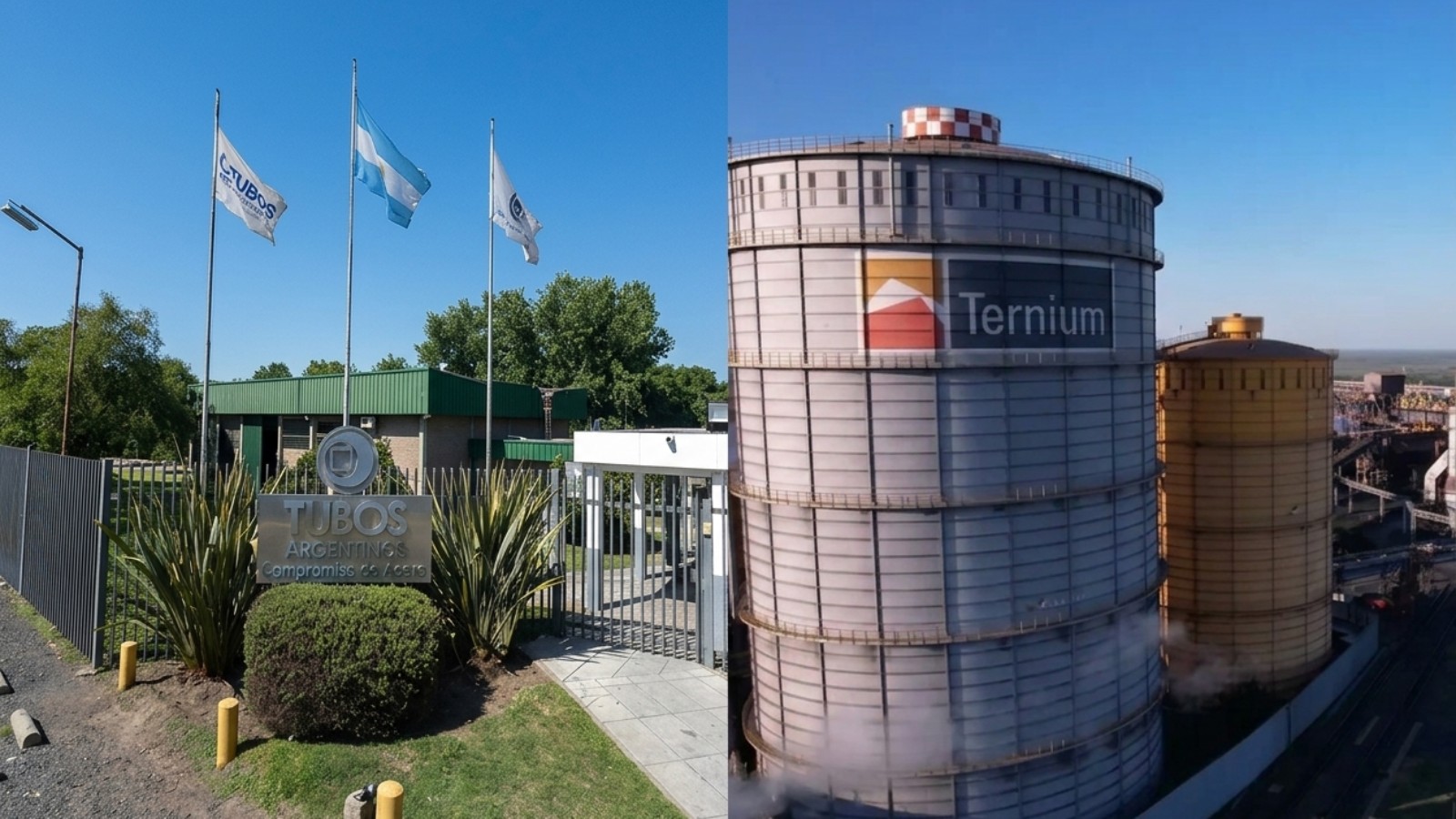 Planta industrial de tubos de acero TASA adquirida por Ternium Argentina en enero 2026