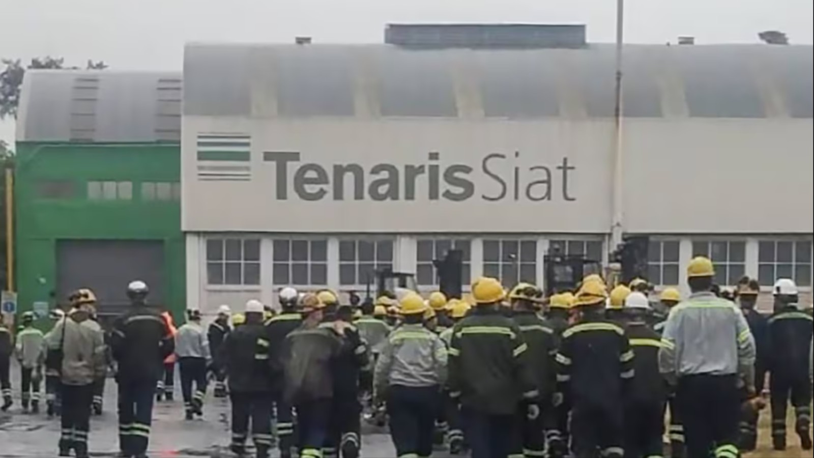 Planta de tubos Tenaris SIAT en Valentín Alsina, Lanús, industria siderúrgica argentina