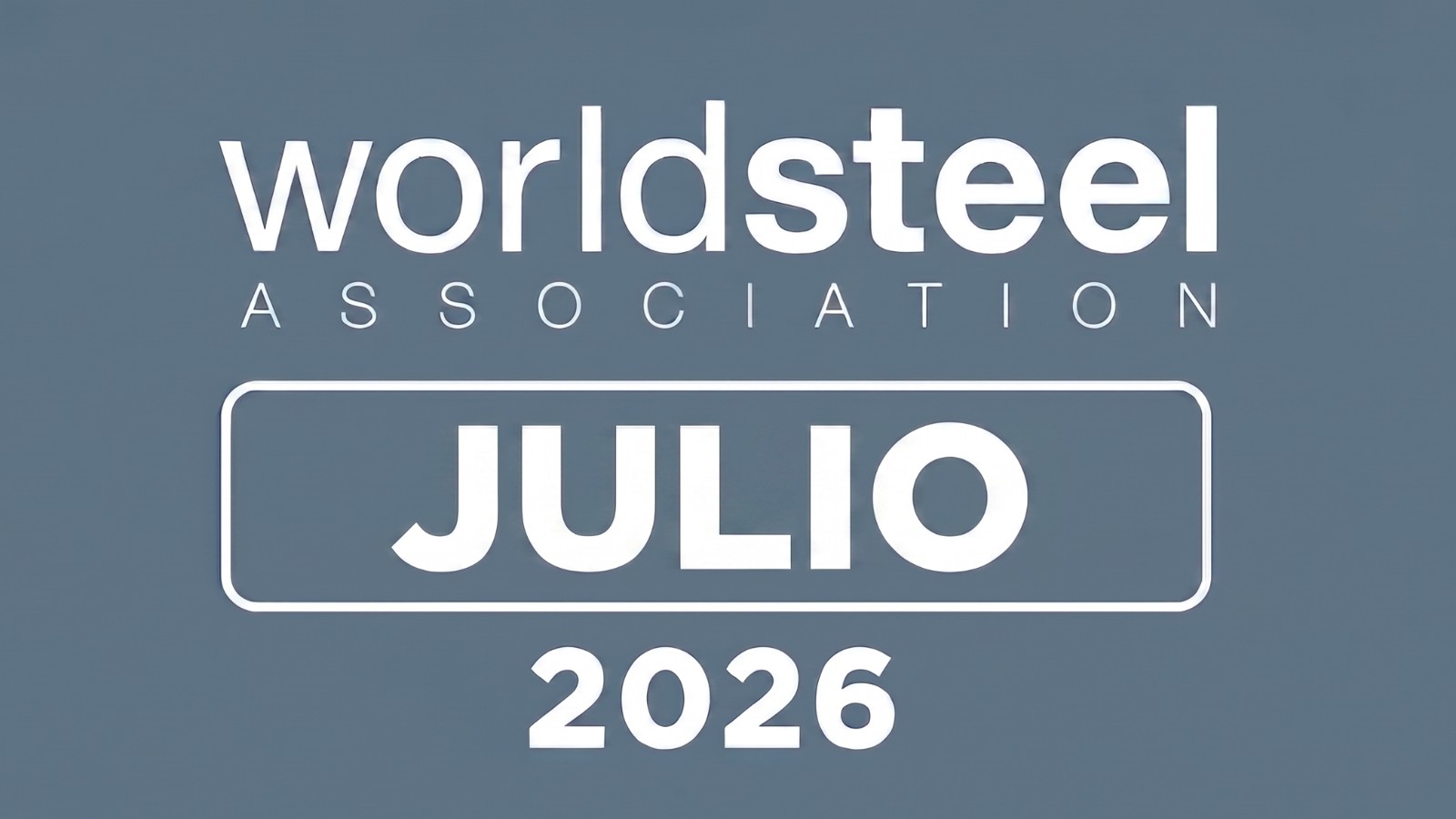 Producción mundial de acero crudo julio 2026: planta siderúrgica y gráfico de producción por país