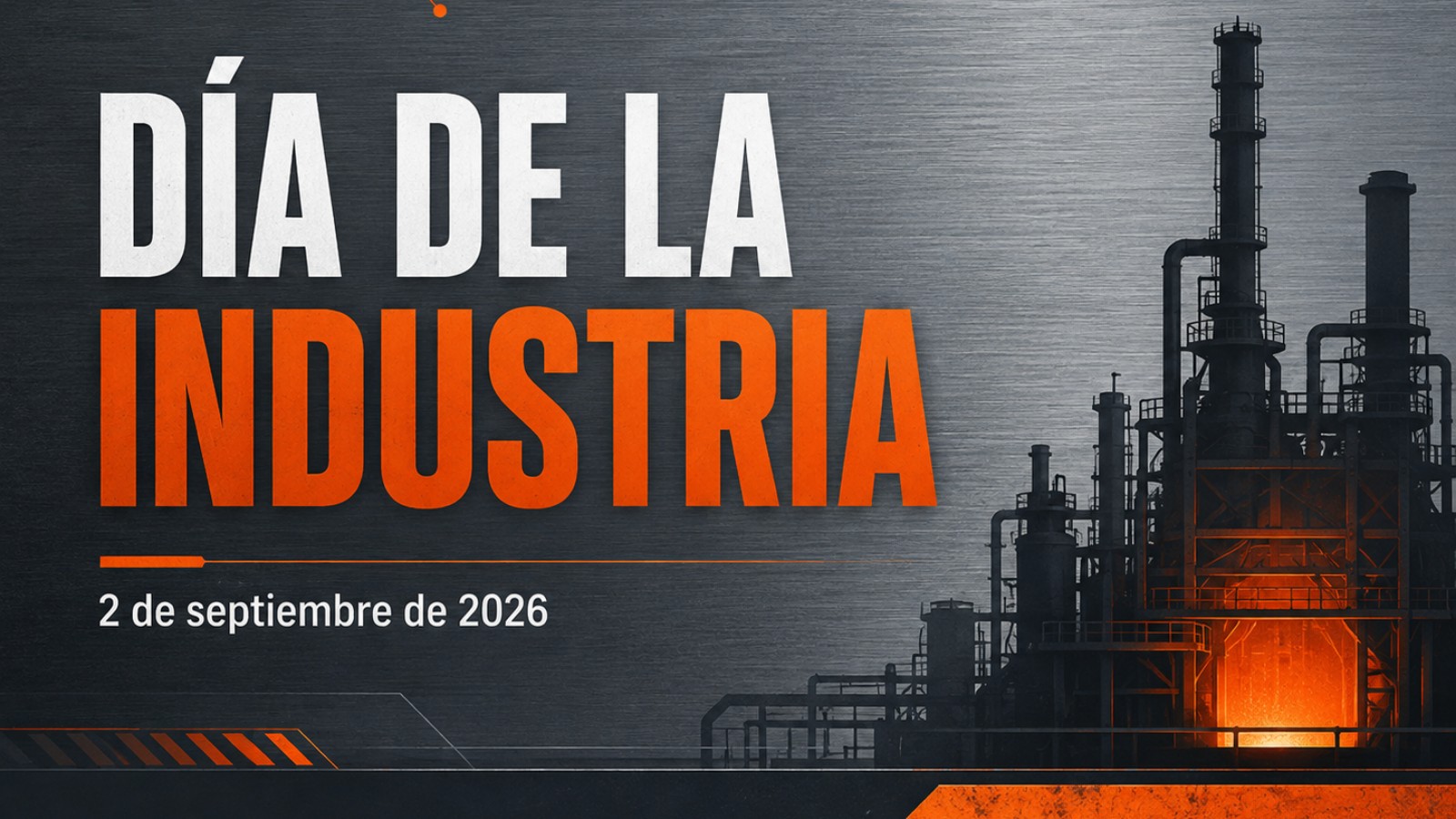 Planta siderúrgica argentina en producción durante el Día de la Industria 2026