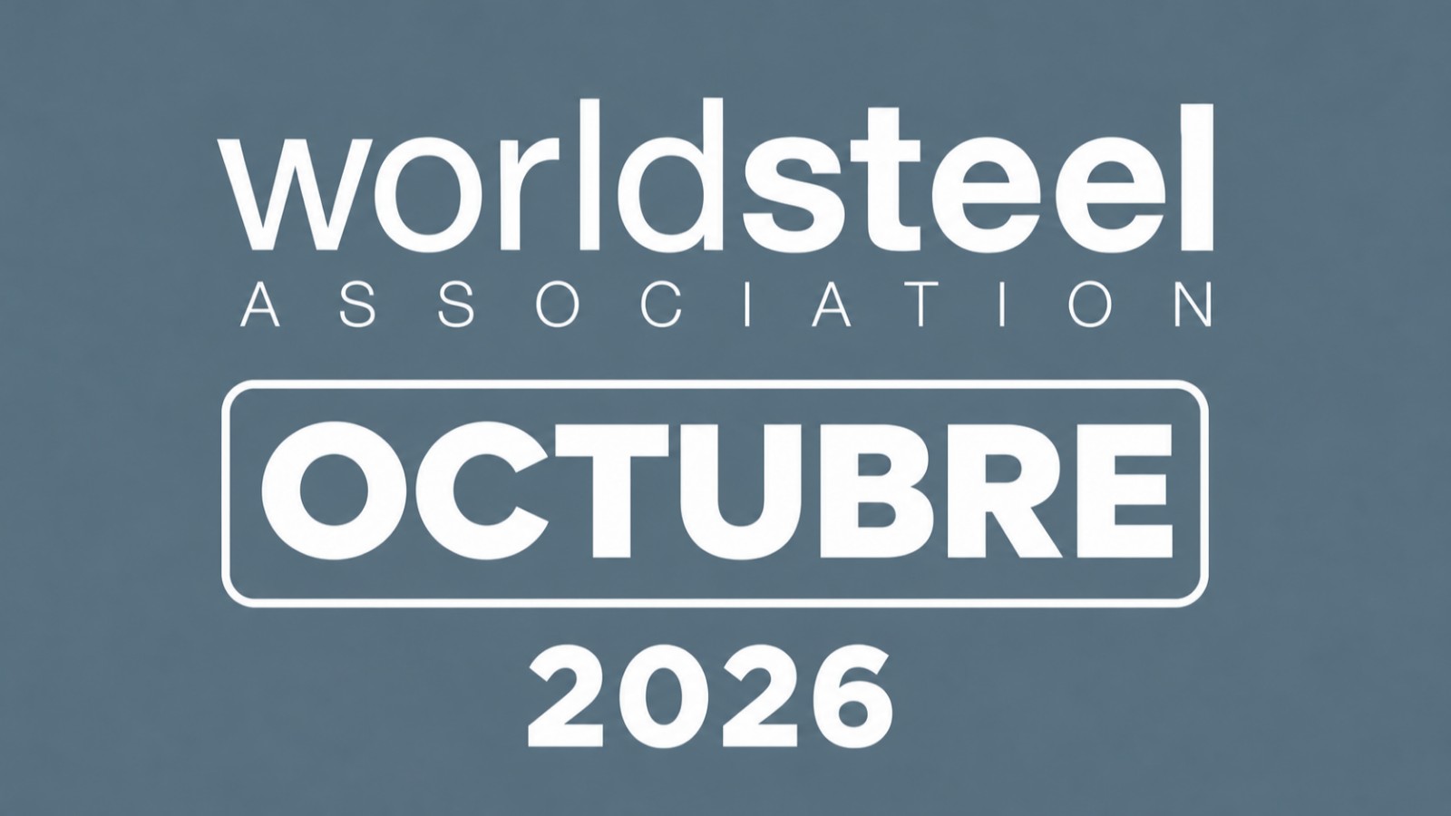 Producción mundial de acero crudo en septiembre de 2026 según worldsteel, por región y principales países productores